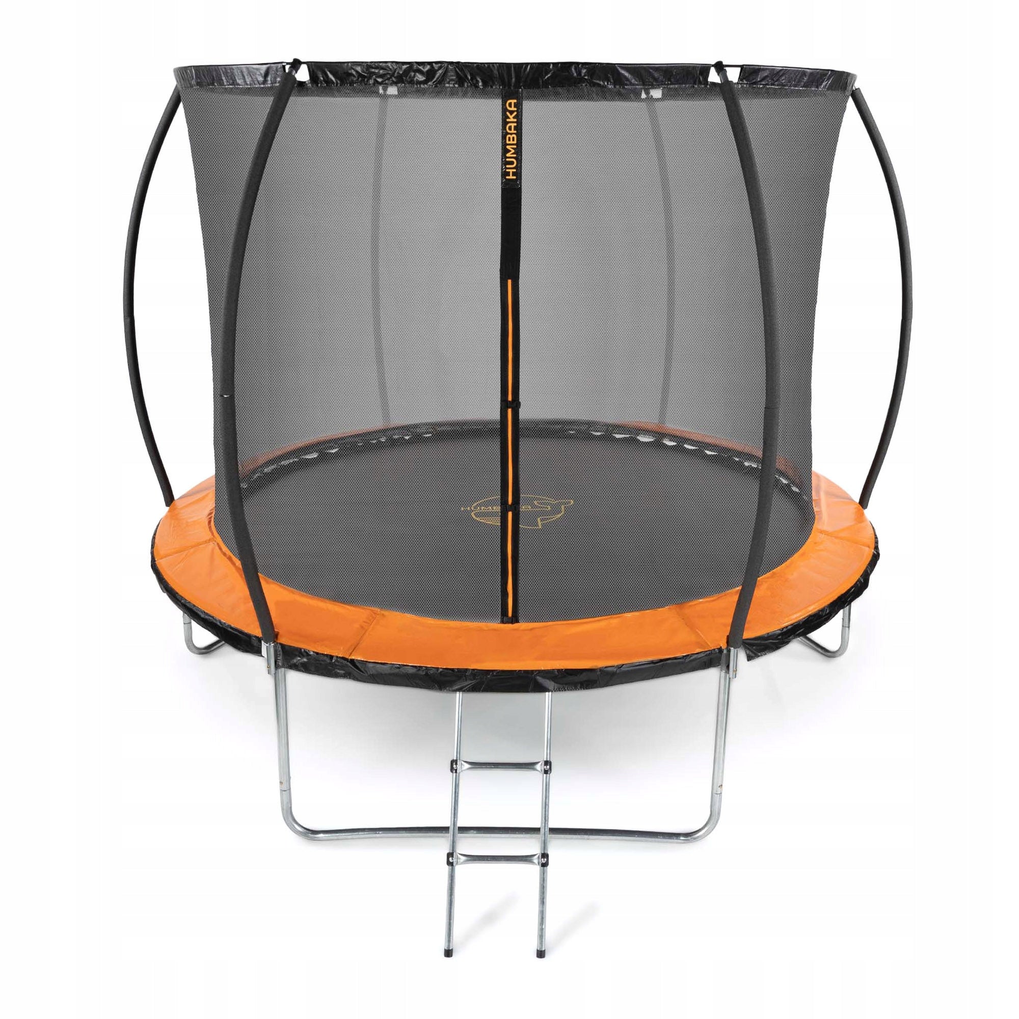 Garden trampoline HUMBAKA Super 312 cm net ladder orange 10 Ft