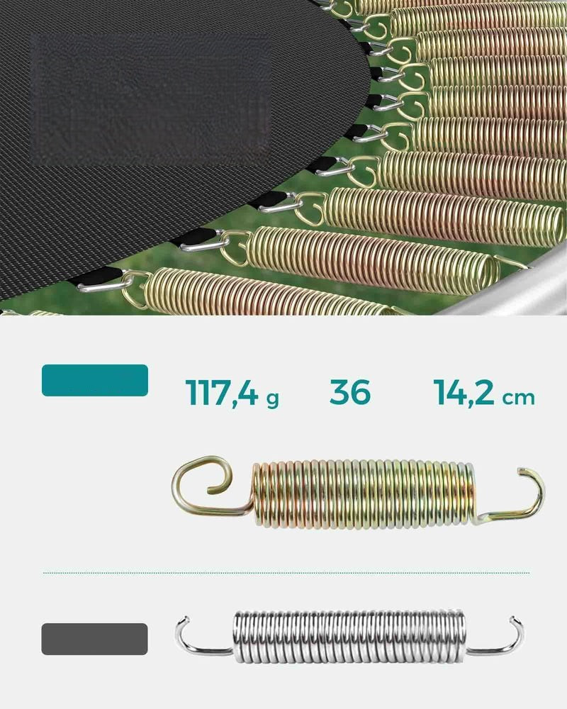Garden trampoline Songmics - 183cm in diameter, with safety net Brand Songmics