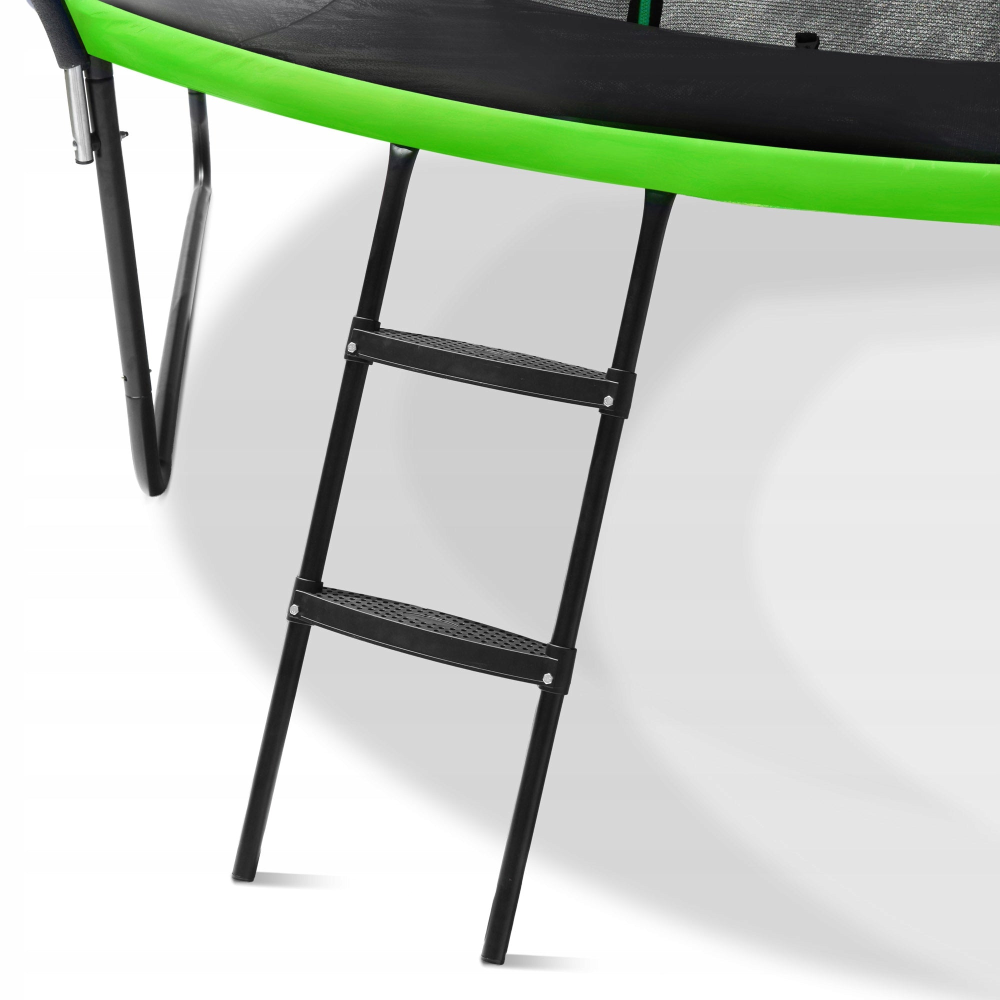 Garden trampoline large for children ladder with inner net Meteor 12ft Brand Meteor