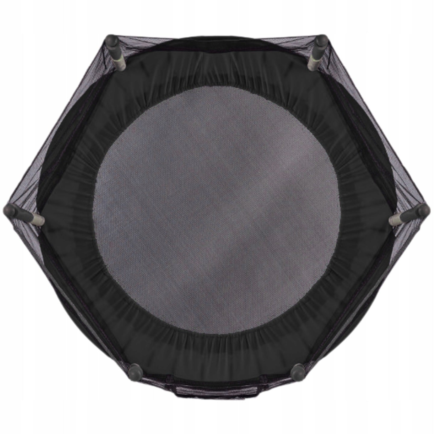 Garden trampoline with net 140 cm 150 kg for children 6+ Height from ground level 30 cm