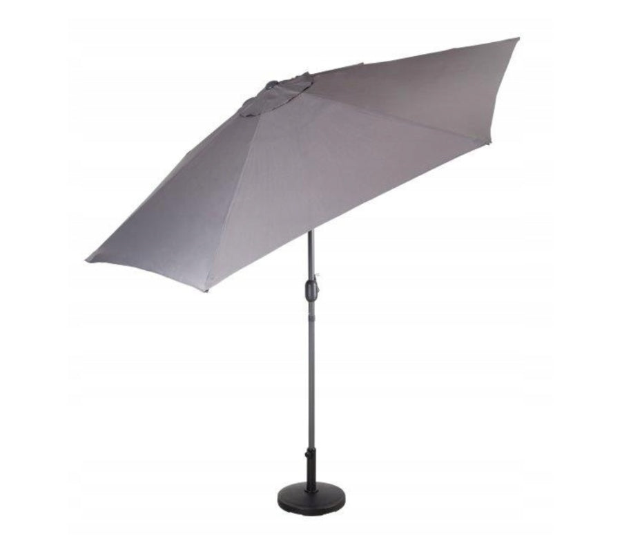 Garden umbrella FLORIDA graphite 3 meters in diameter