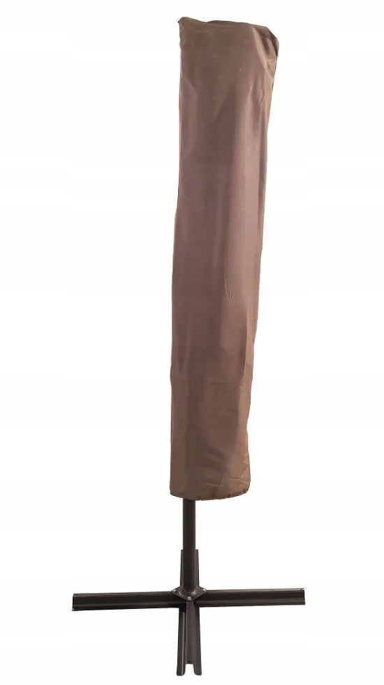 Garden umbrella large folding adjustable AUSTIN33 300 cm + cover beige Diameter/width 300 cm