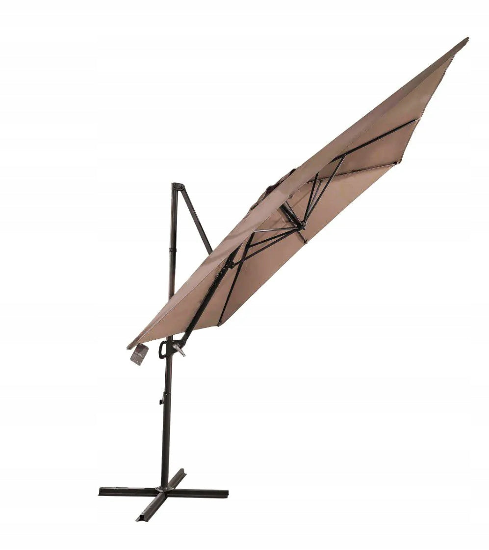 Garden umbrella large folding adjustable AUSTIN33 300 cm + cover beige Product height 260 cm