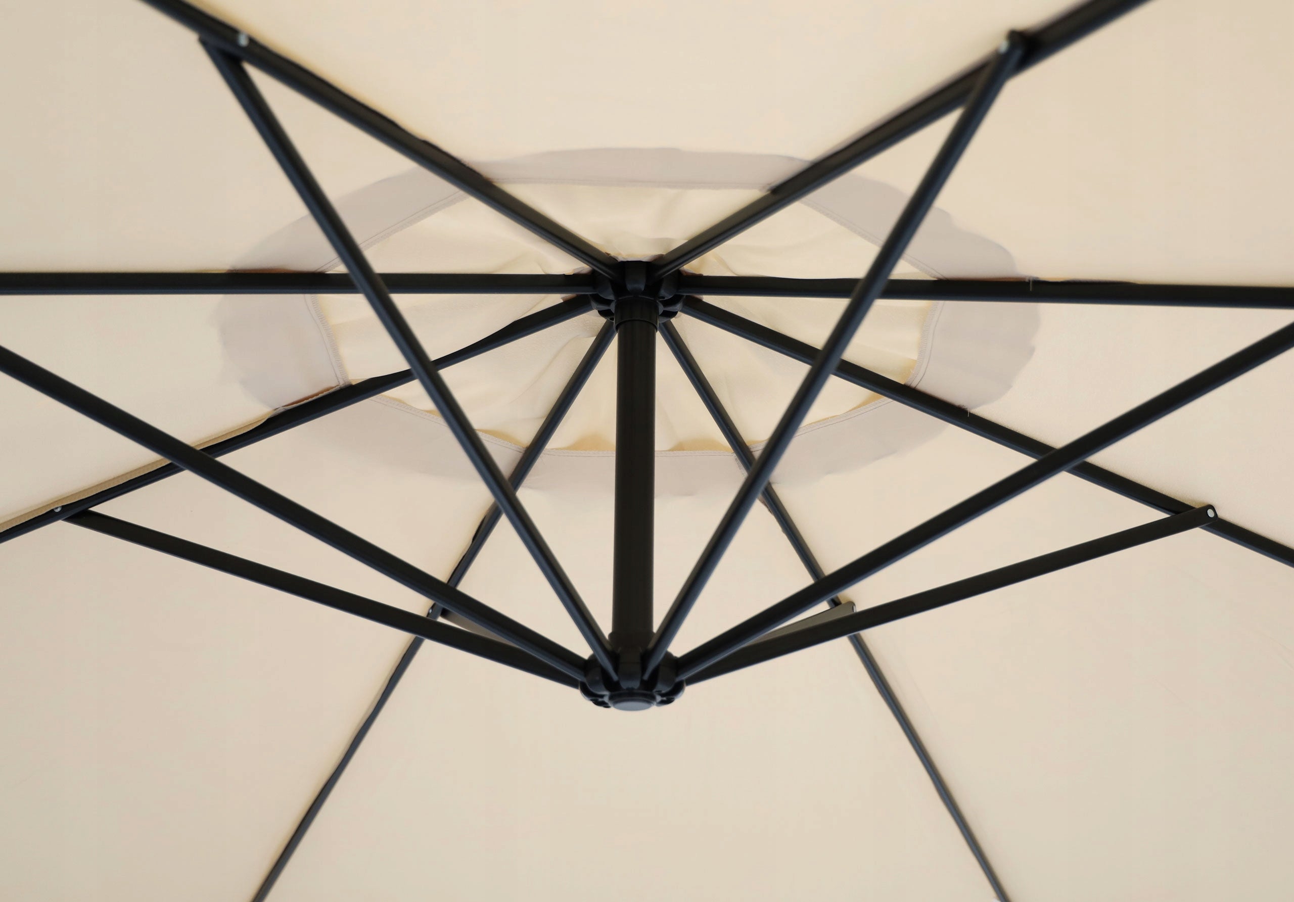 Garden umbrella large on boom folding 3,5 m beige MultiGarden Manufacturer code SL-UM002B BEIGE