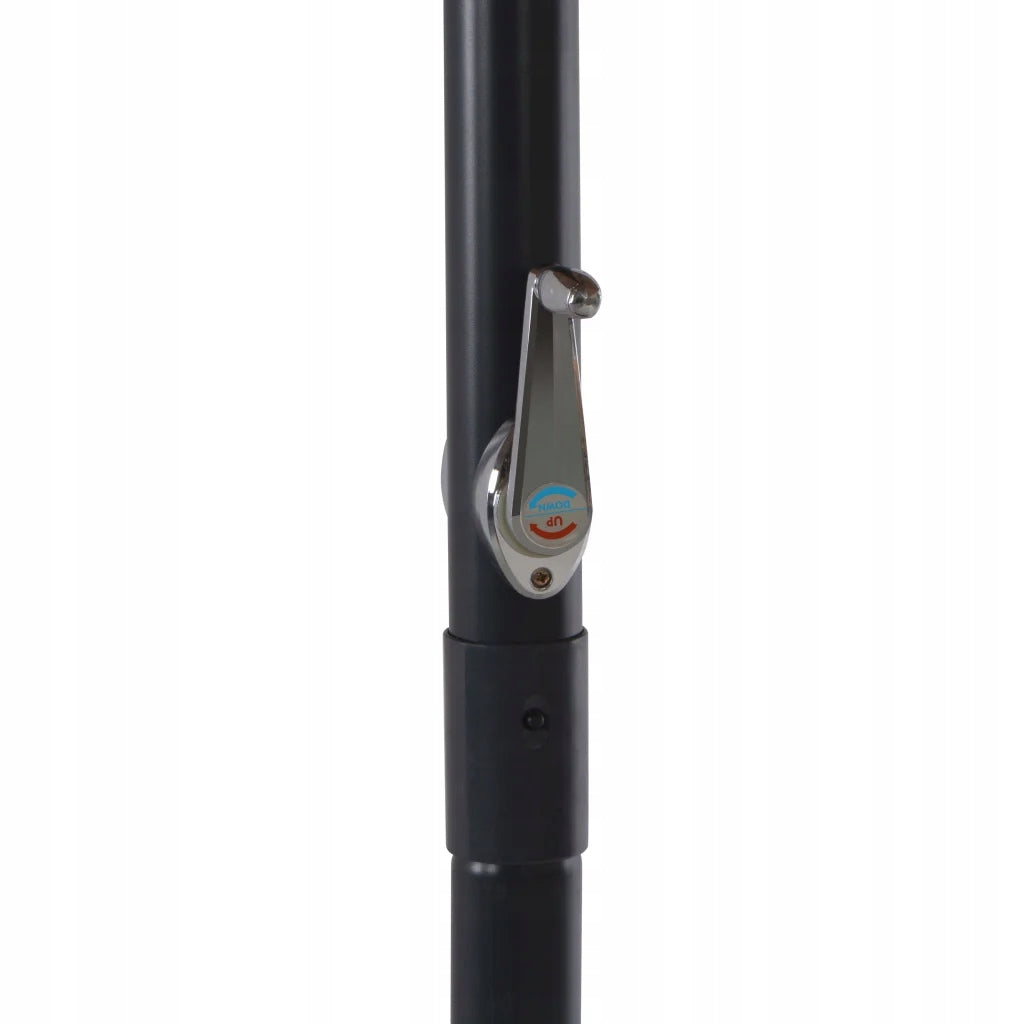 Garden umbrella on aluminium post, 500 cm, anthracite Manufacturer code 44474