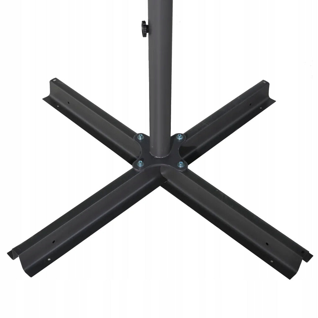 Garden umbrella on aluminium post, 500 cm, blue Manufacturer code 47369