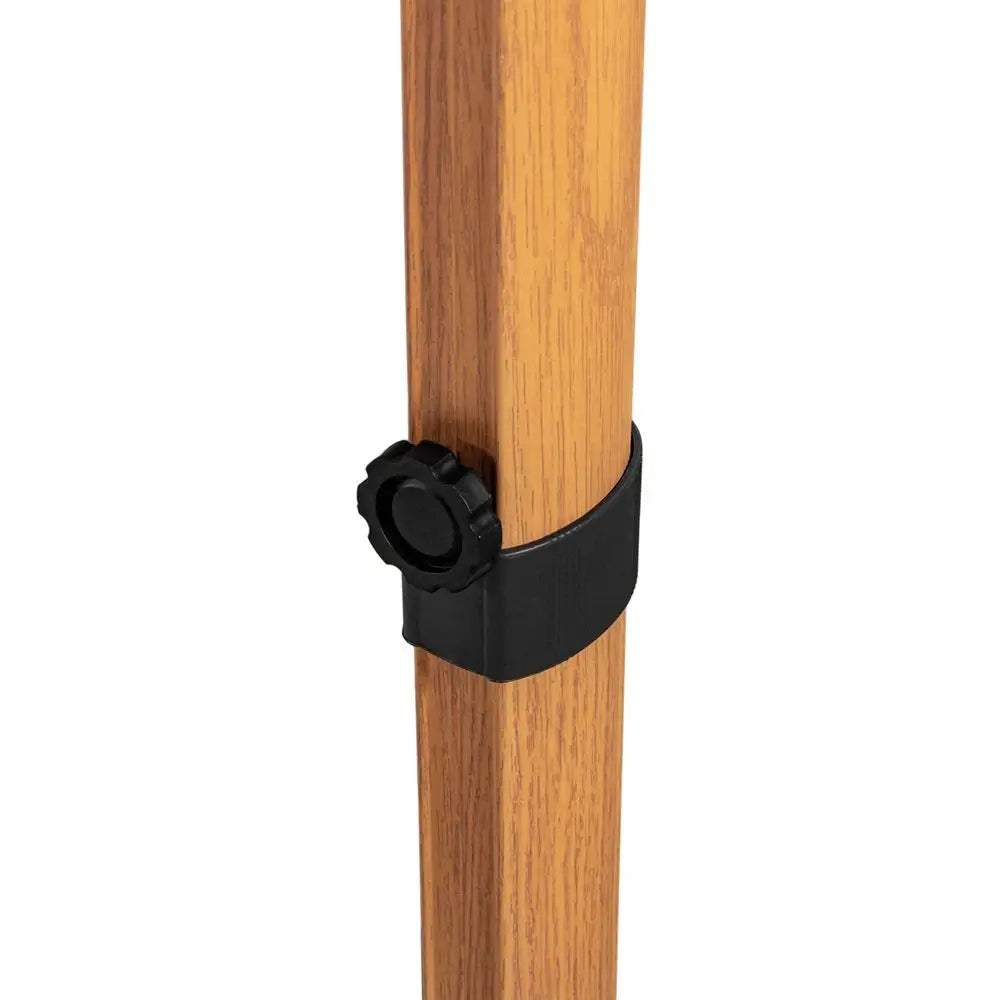 Garden umbrella on boom ROMA 300 cm anthracite Large folding Kind with boom
