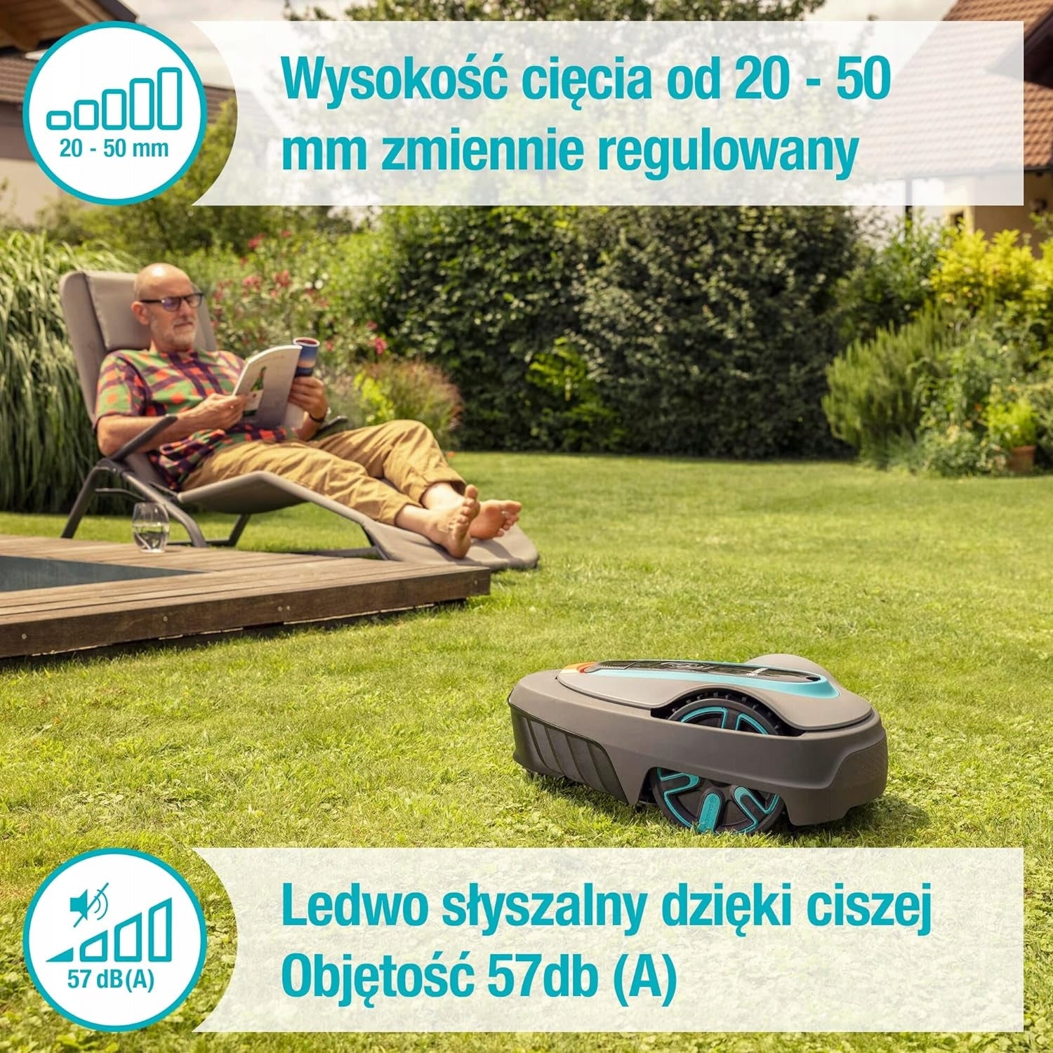 Gardena Sileno life 15102-32 1000 m2 Alarm Bluetooth connectivity Manufacturer code 15102-32