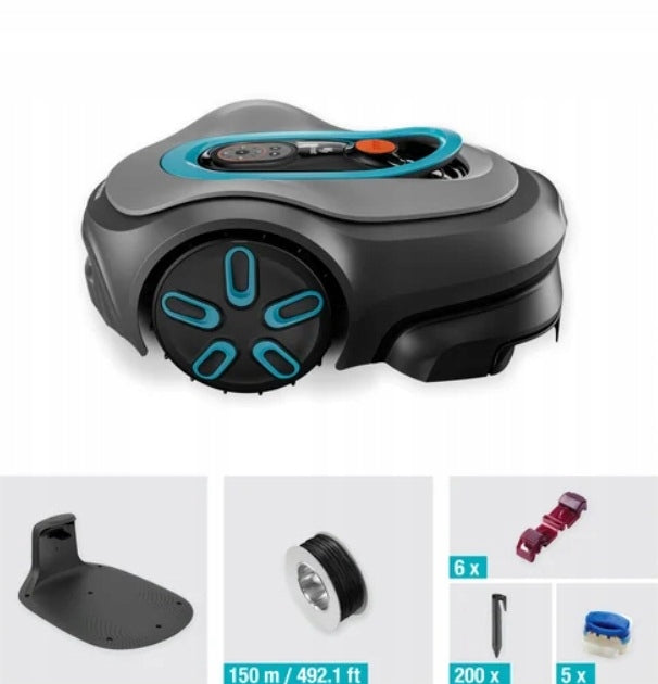 Gardena robotic mower SILENO PRO 400 new model with edge trimming Brand Gardena