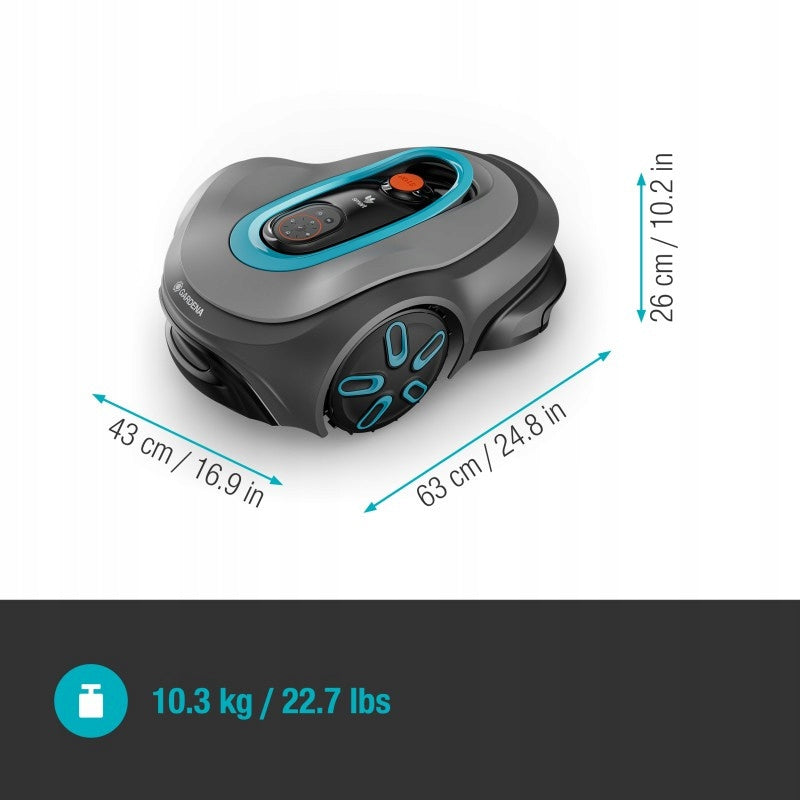 Gardena robotic mower SILENO max 1200 automatic cable mower19902-32 Brand Gardena