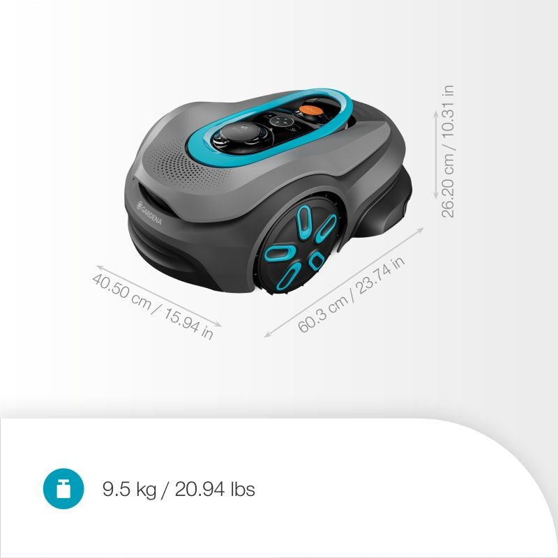 Gardena smart robotic mower SILENO sense 600 19942 Series Sileno Sense