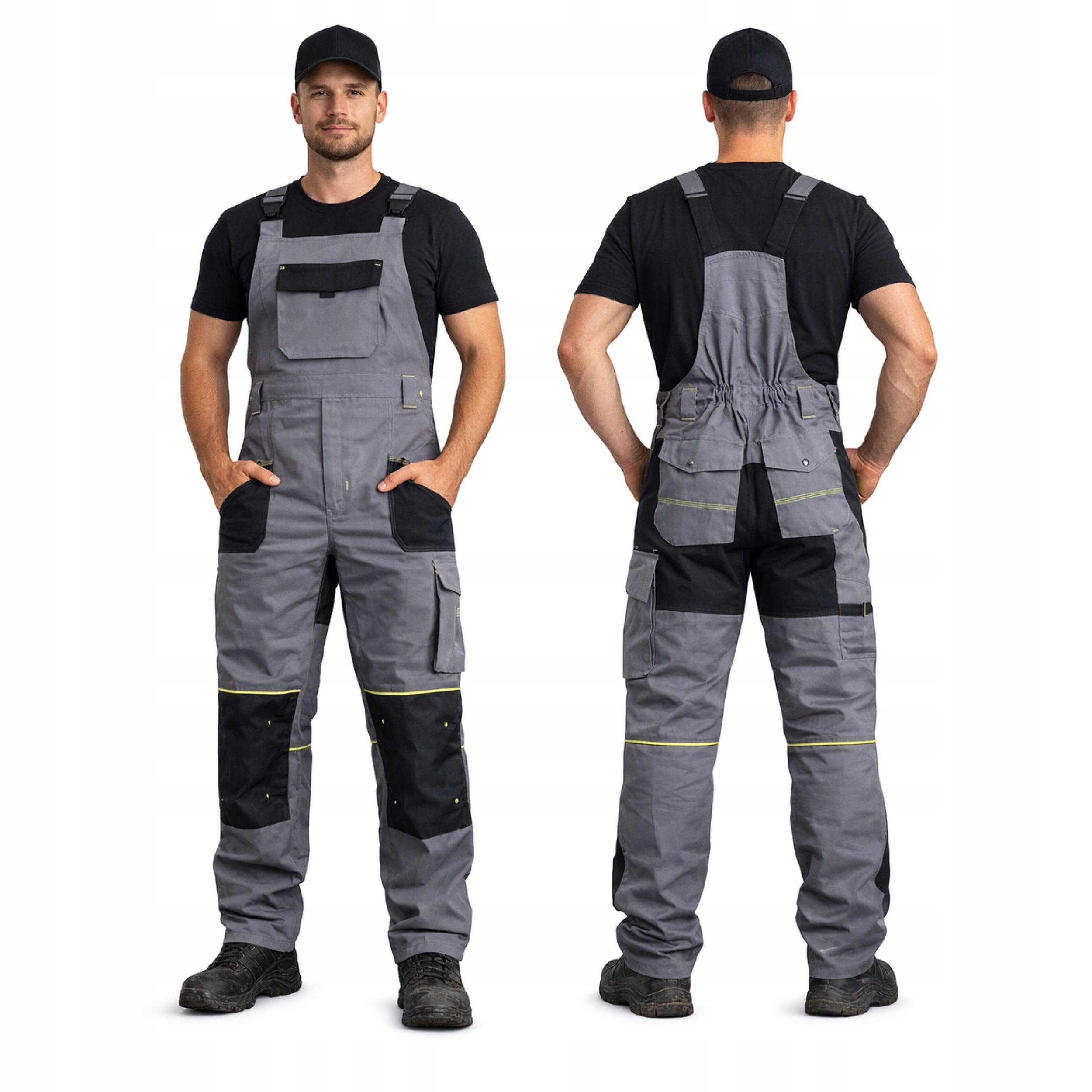 Gardeners Work Men's Work Pants Elastic Breathable Cotton Manufacturer code Spodnie robocze ogrodniczki męskie robocze