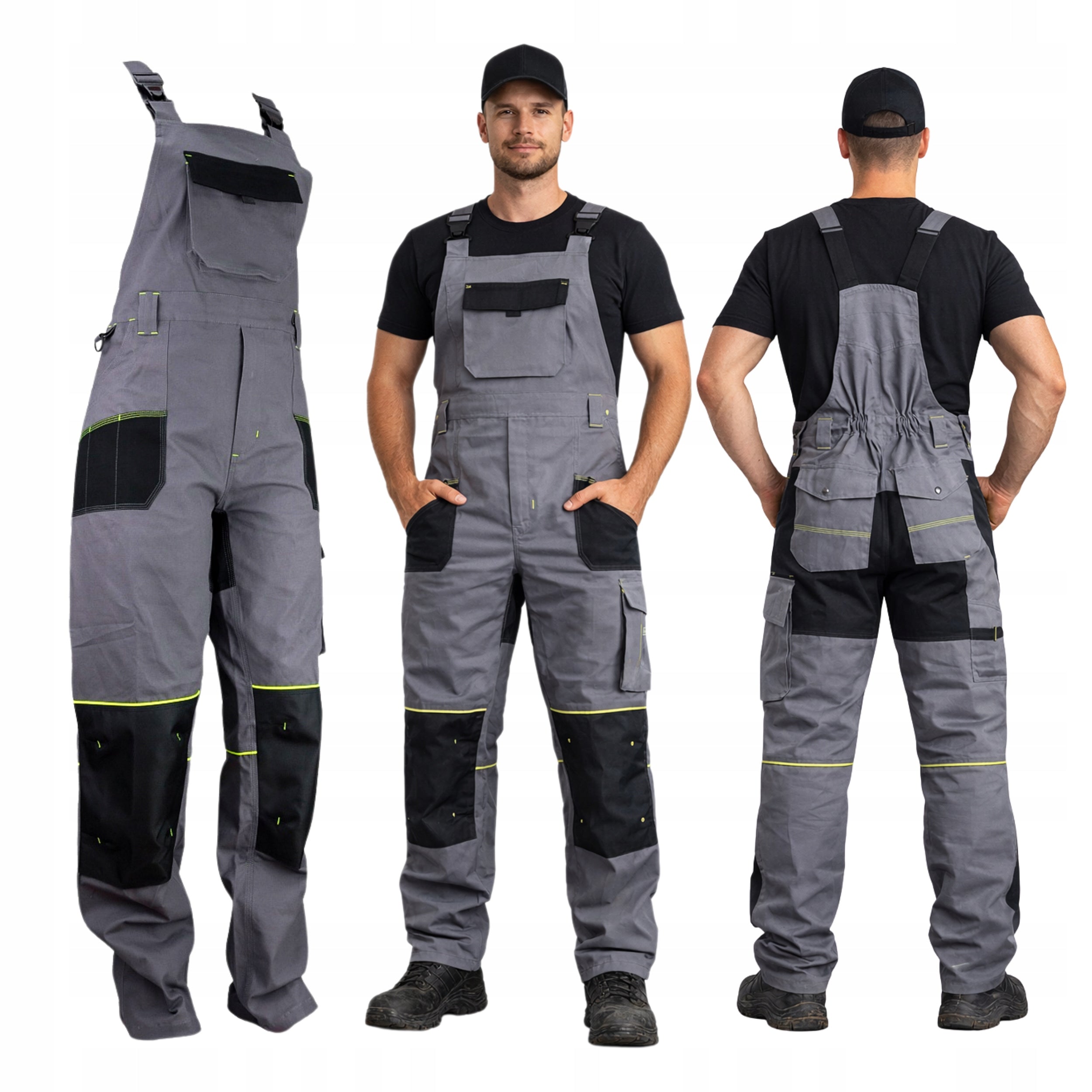 Gardeners Work Men's Work Pants Elastic Breathable Cotton