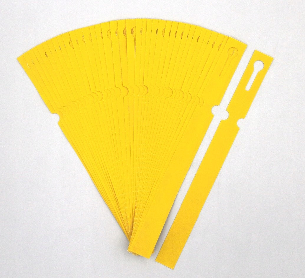 Gardening/orchard loop labels YELLOW 200x17mm(17x200) 12pcs Packaging status original