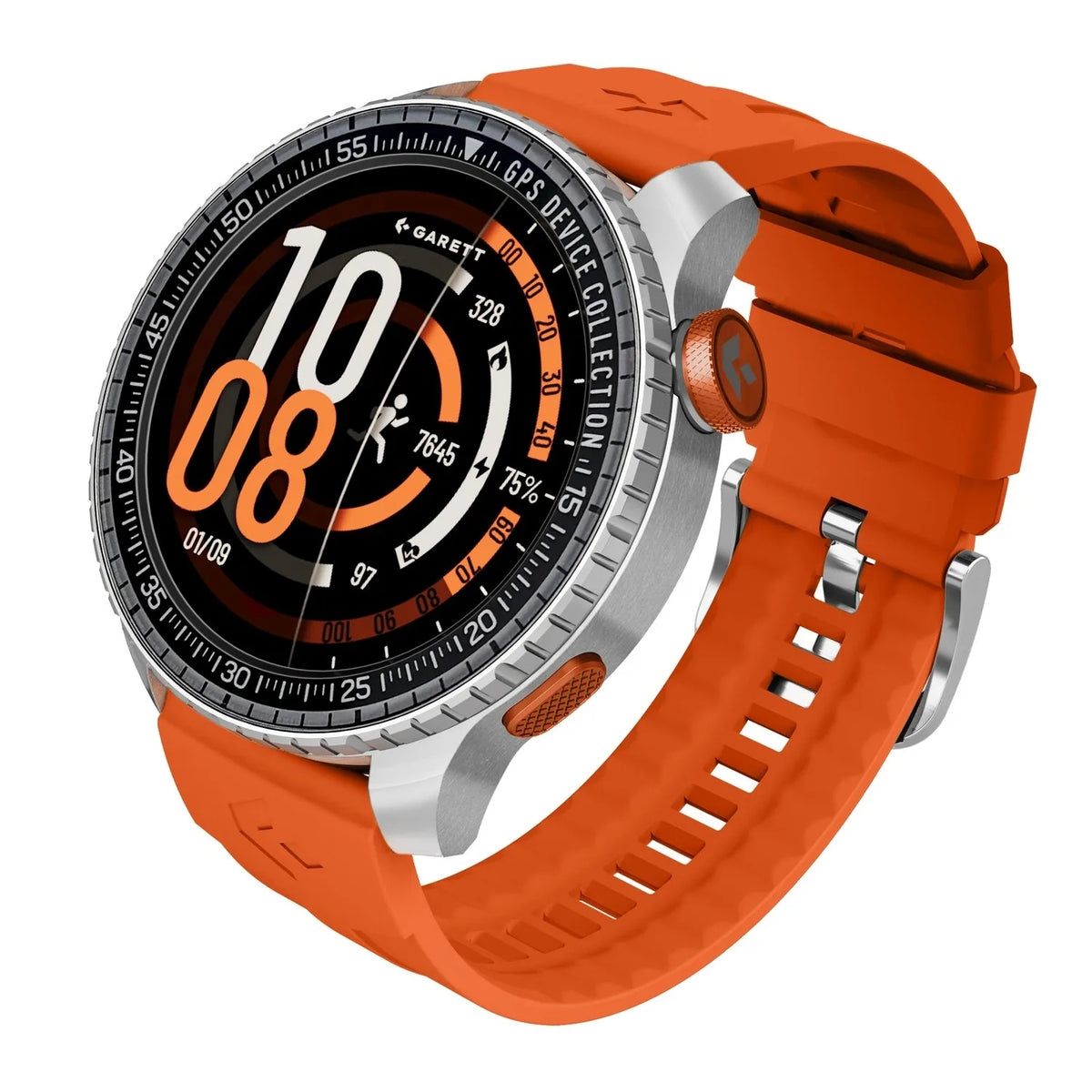Garett Compass GPS silver Packaging status original