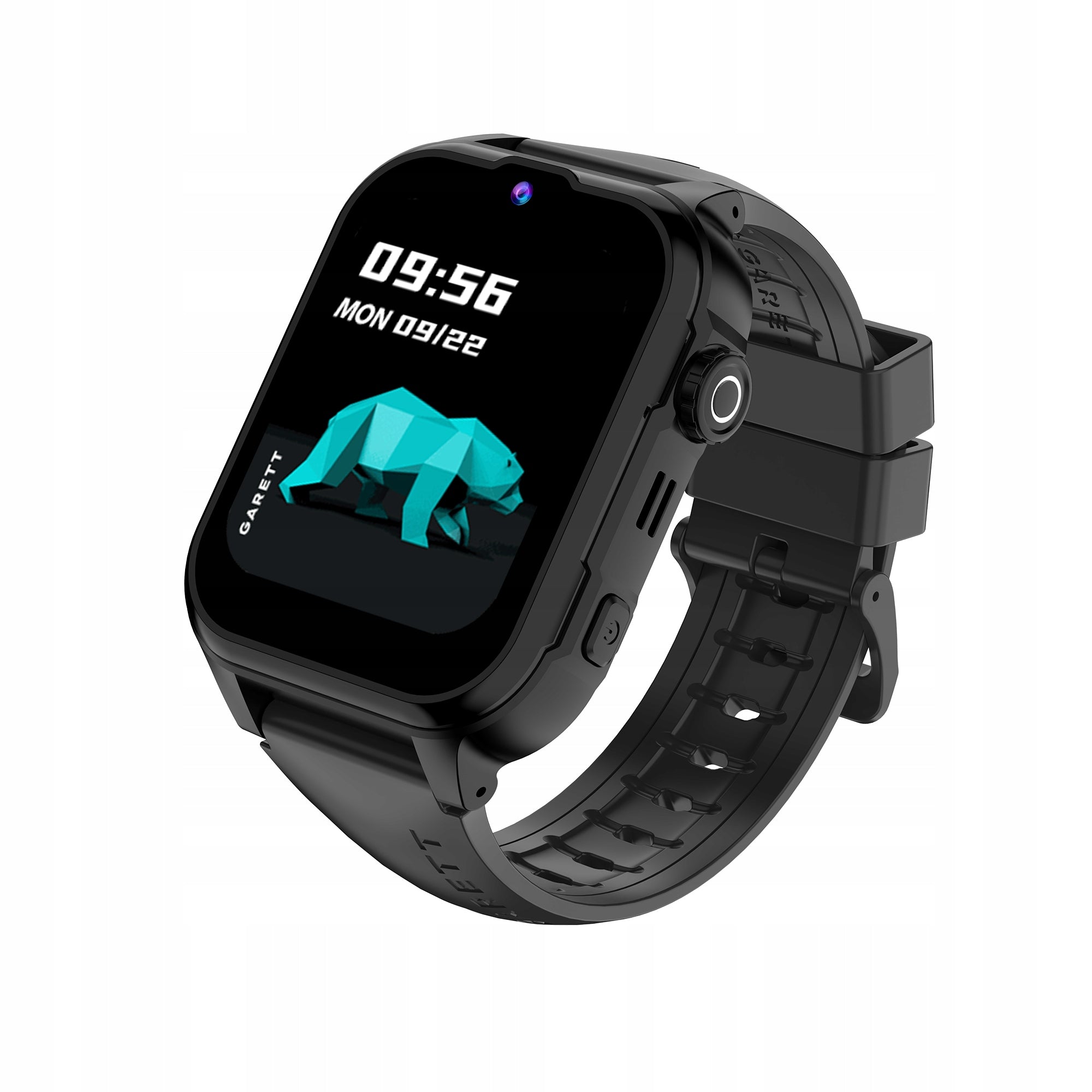 Garett Kids Hero Pro 4G Black Smartwatch For Baby GPS SOS WhatsApp IP67