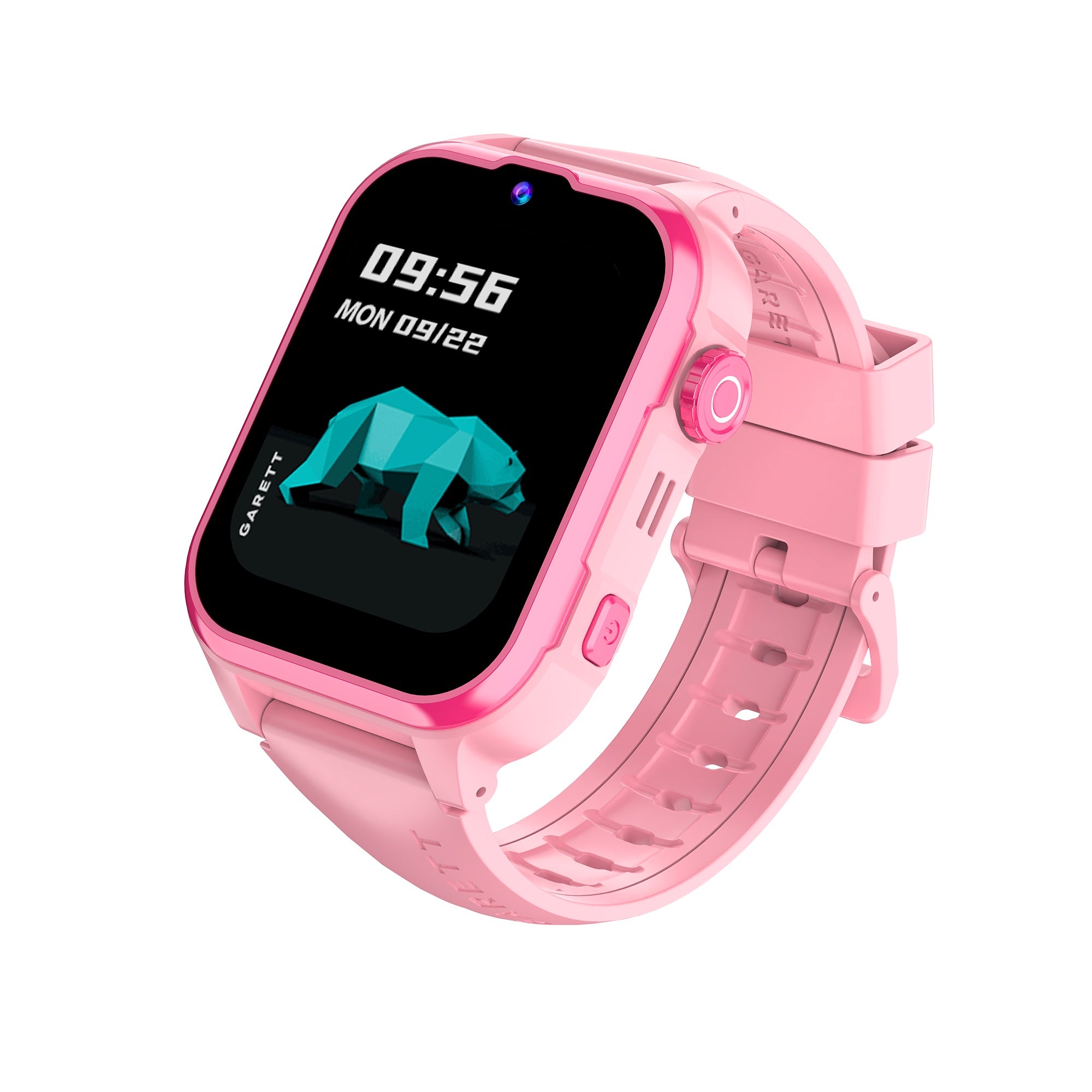 Garett Kids Hero Pro 4G Pink Smartwatch For Baby GPS SOS WhatsApp IP67