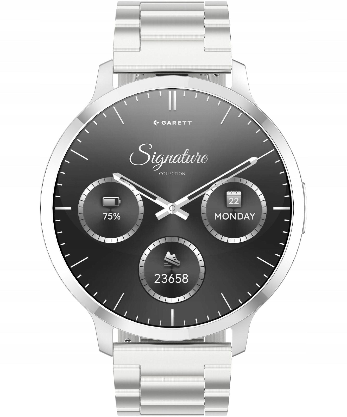 Garett Signature Edge Silver Solid SET smartwatch Model other