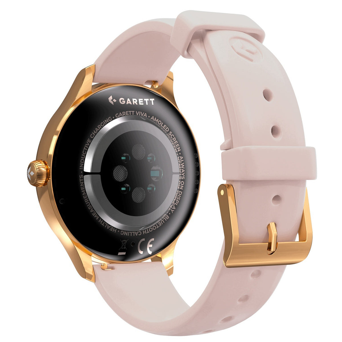 Garett Viva Gold Chytré hodinky s ocelovým řemínkem Model other