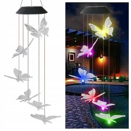 Garland Light Butterflies Solar Garden Lamp LED Decoration EAN (GTIN) 6974083553811