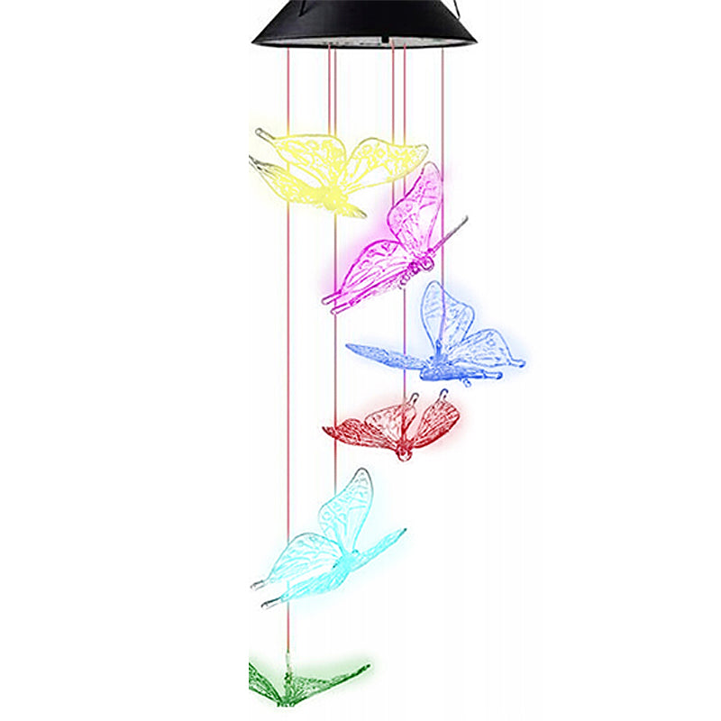 Garland Light Butterflies Solar Garden Lamp LED Decoration