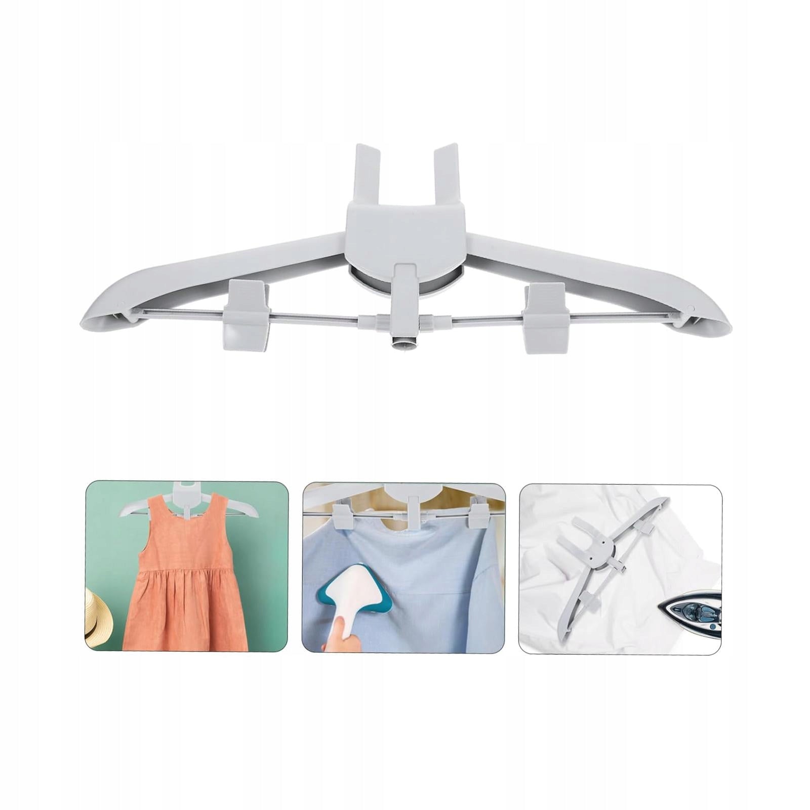 Garment Hanger Convenient to Use Easy to Install Pants Hanger for Gray