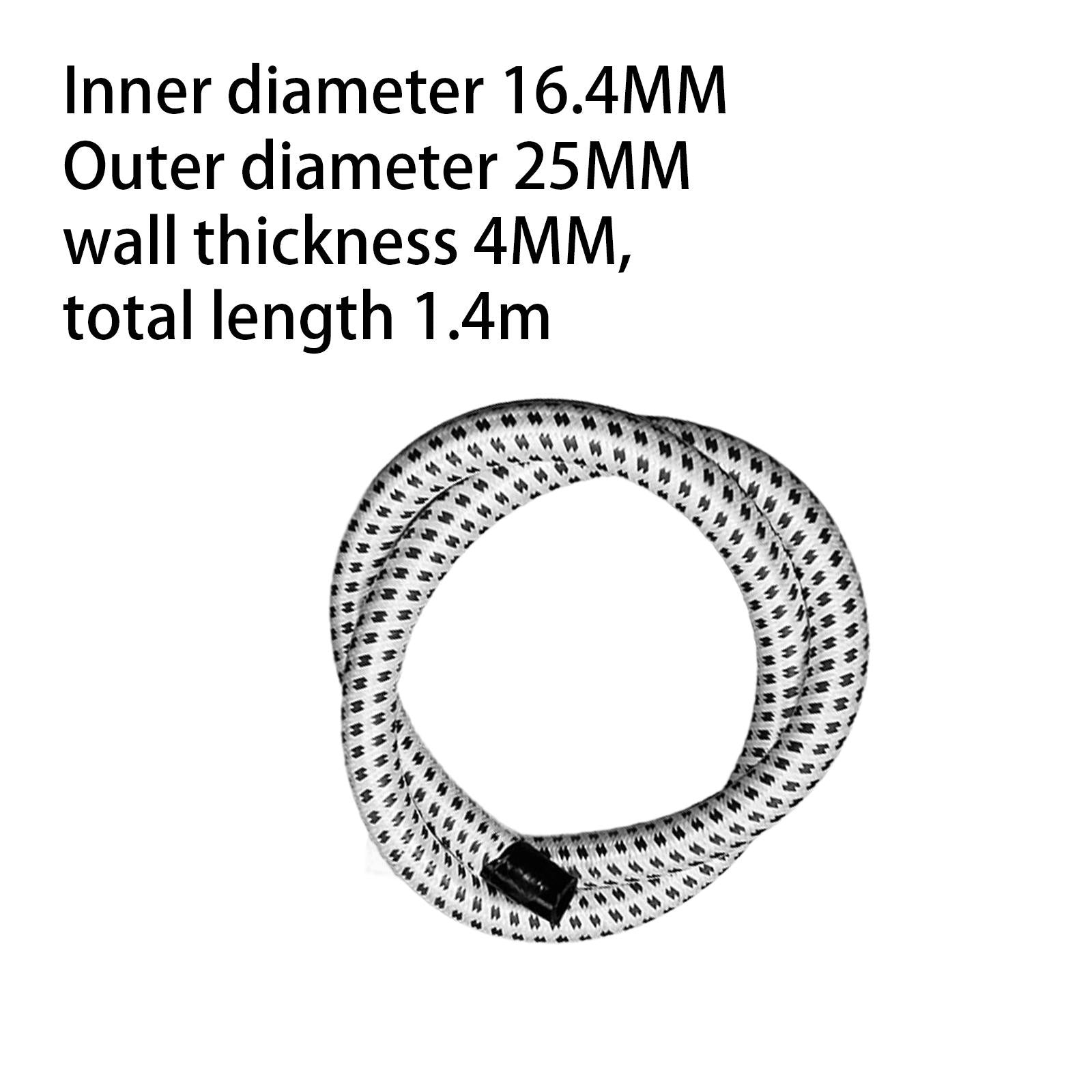 Garment Steamer Guide Hose Garment Steamer Parts Accs black white 1.4m Packaging status original