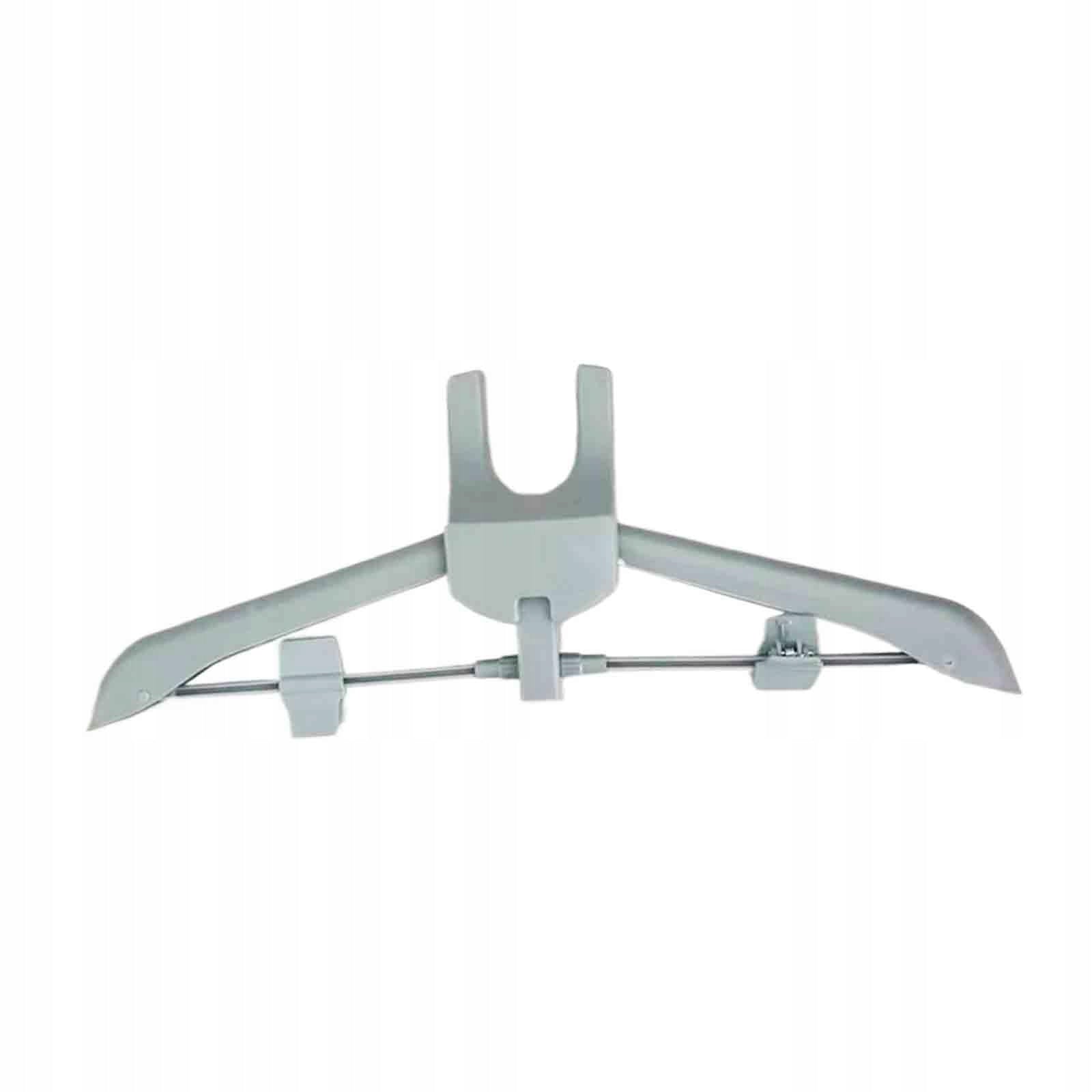 Garment Steamer Hanger Folding Reusable Vertical Easy to Install Gray Packaging status original