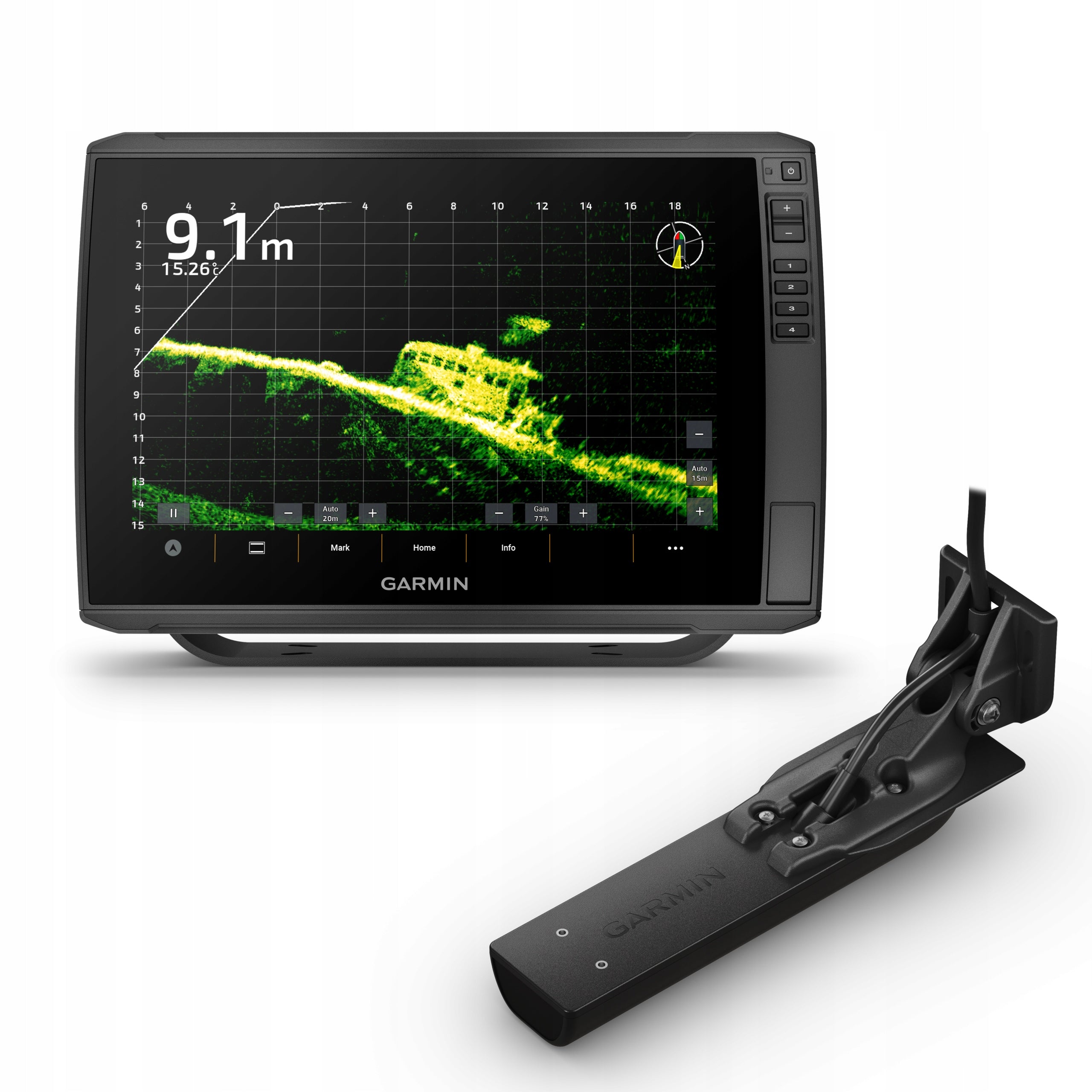 Garmin ECHOMAP Ultra 2 102sv with GT56UHD-TM