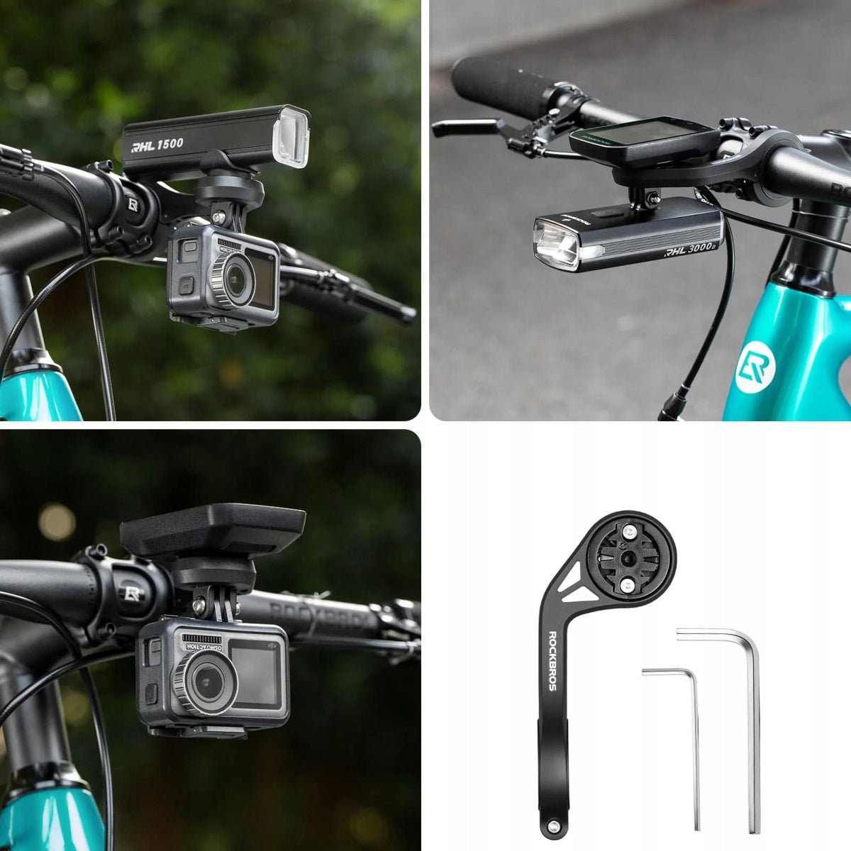 Garmin Edge Bike Mount GoPro Steering Wheel Integrated Aero Wahoo EAN (GTIN) 5903814683917