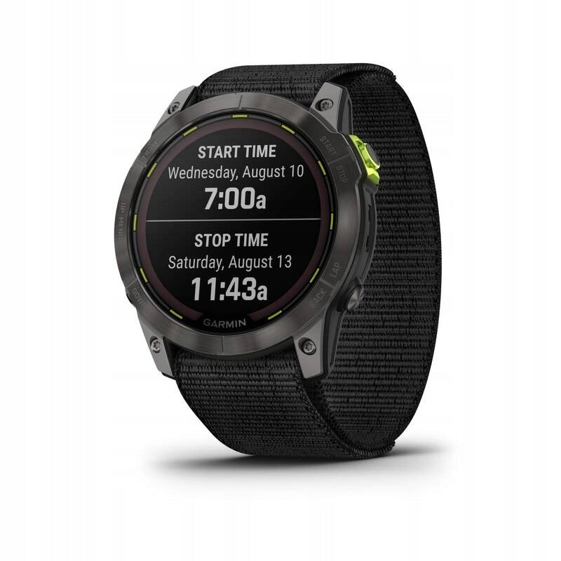Garmin Enduro 2 Sapphire Solar - Carbon Gray Titanium/ Black