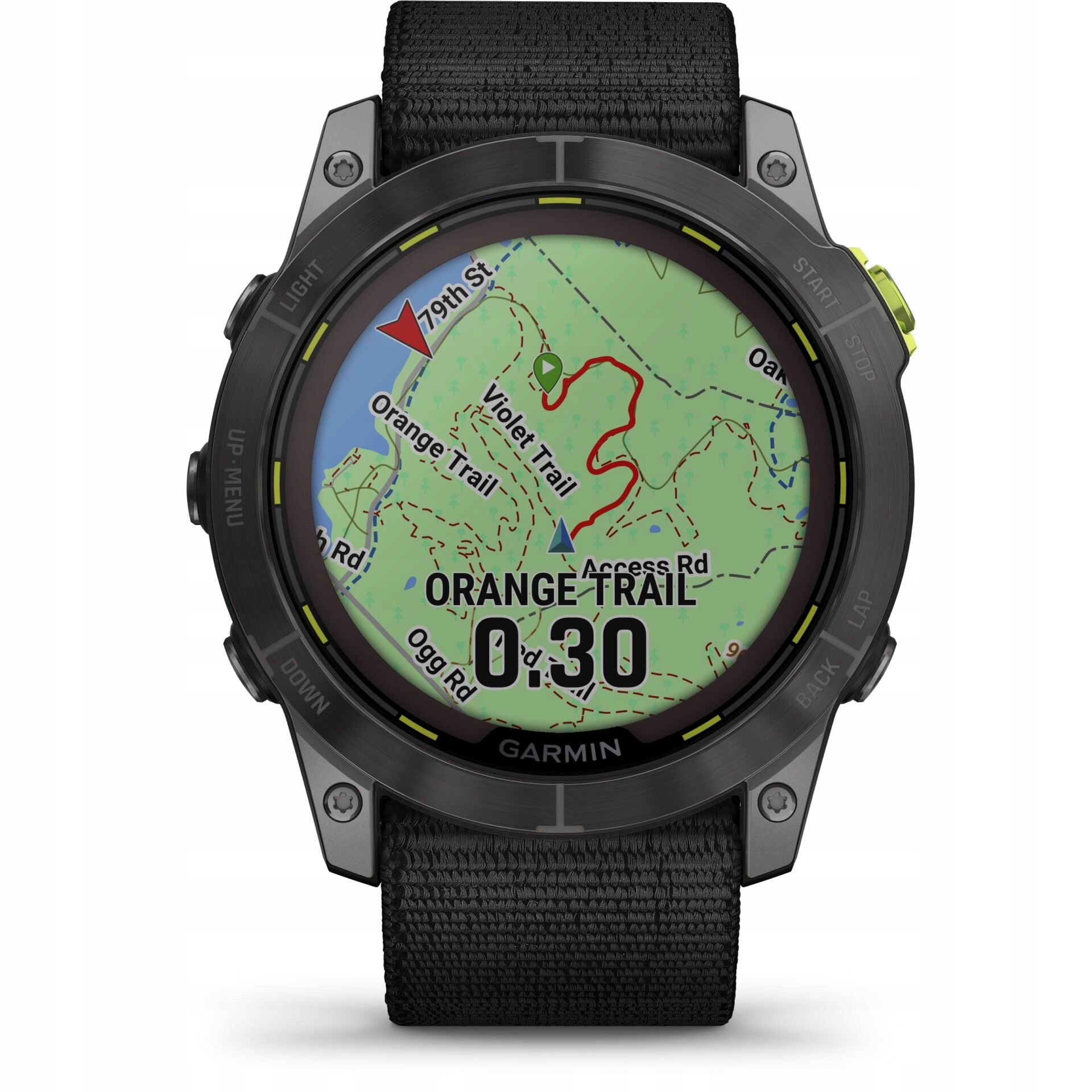 Garmin Enduro 2 Sapphire Solar DLC Titanium - Black/Slate Grey Color black