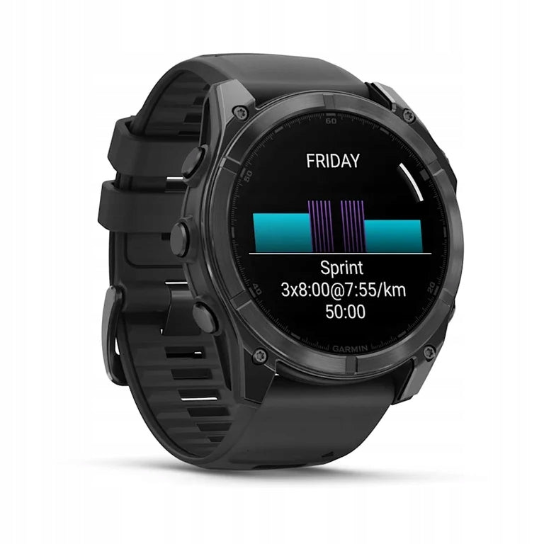 Garmin Fenix 8 3,56 cm (1.4") AMOLED 51 mm Digital 454 x 454 px Screen ... Model Fenix 8 AMOLED