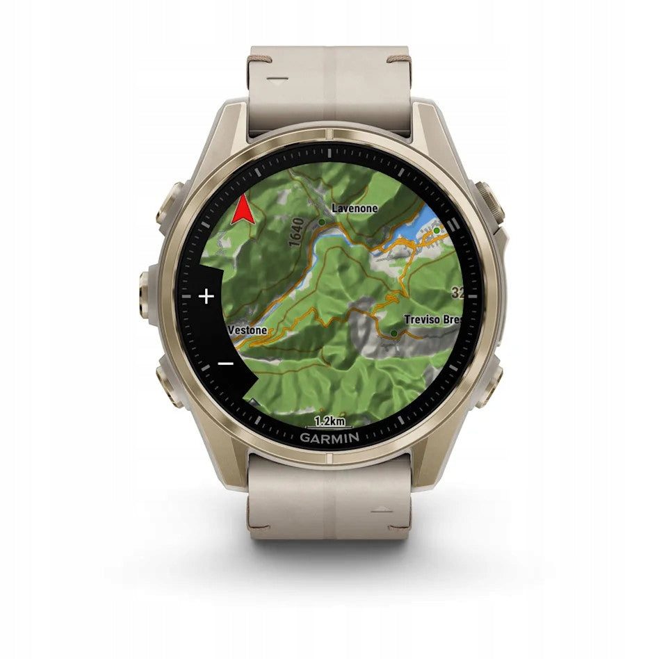 Garmin Fenix 8 43mm AMOLED Sapphire Soft Gold Garmin Pay ECG Packaging status original