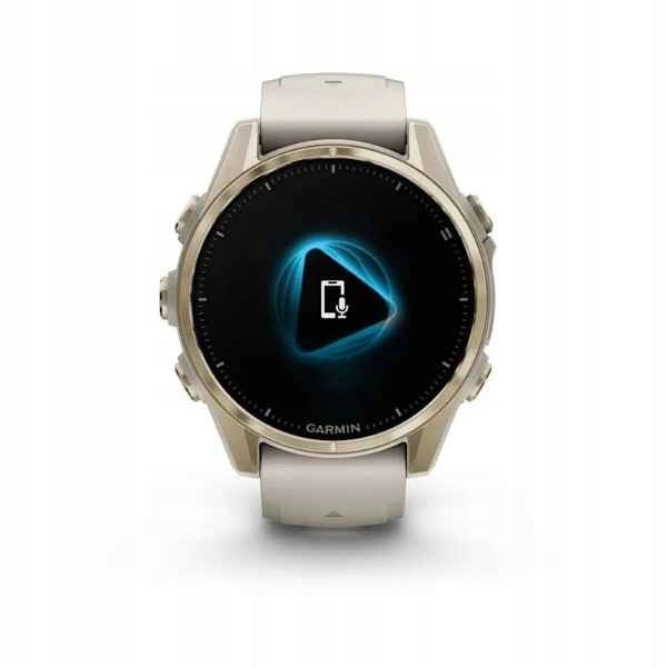 Garmin Fenix 8 43mm AMOLED Sapphire Soft Gold with PL TOPO 2026.1 Packaging status original