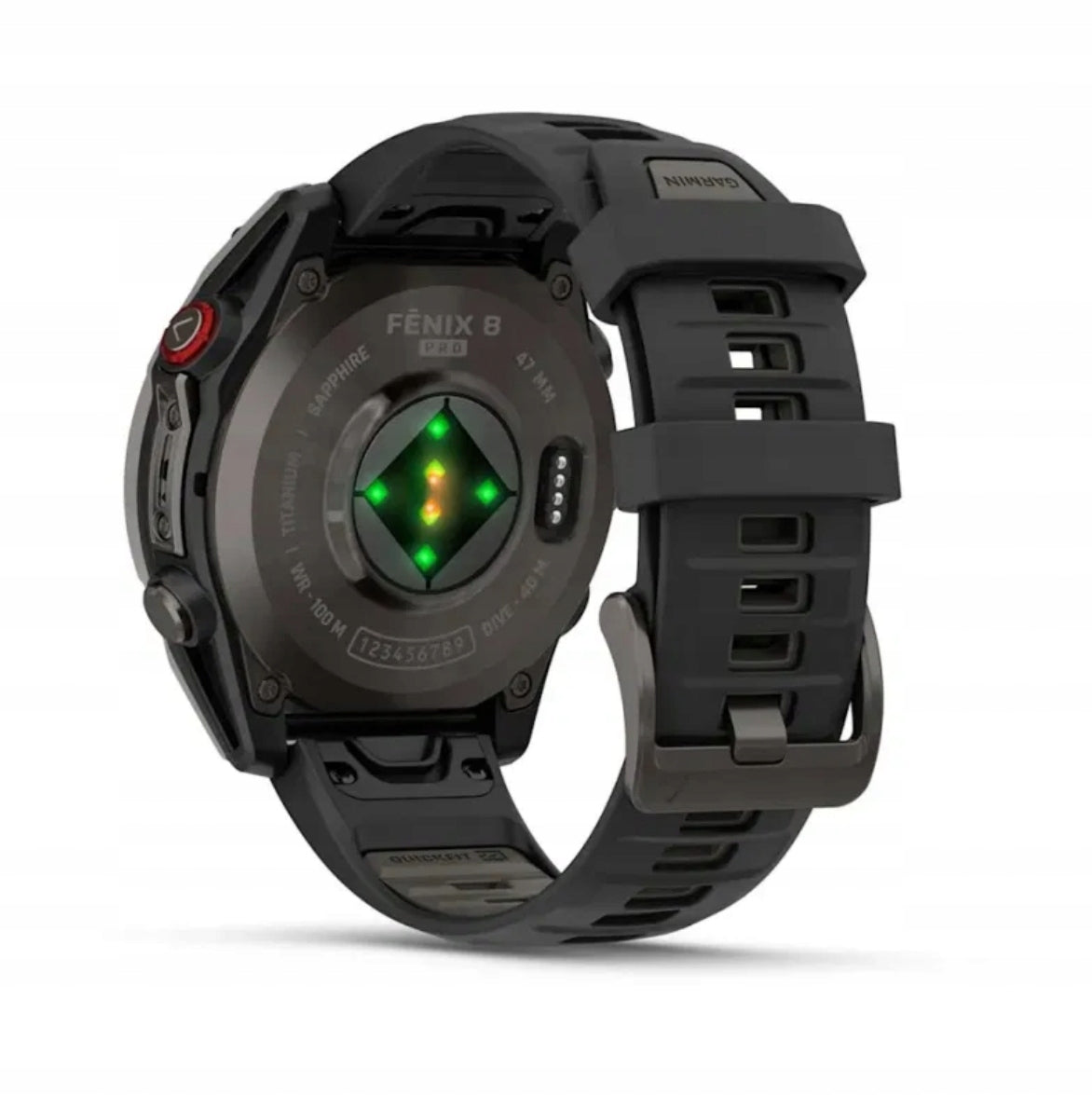 Garmin Fenix 8 Pro 47 mm AMOLED Sapphire Carbon Grey DLC Titanium LTE Manufacturer code 010-03198-01