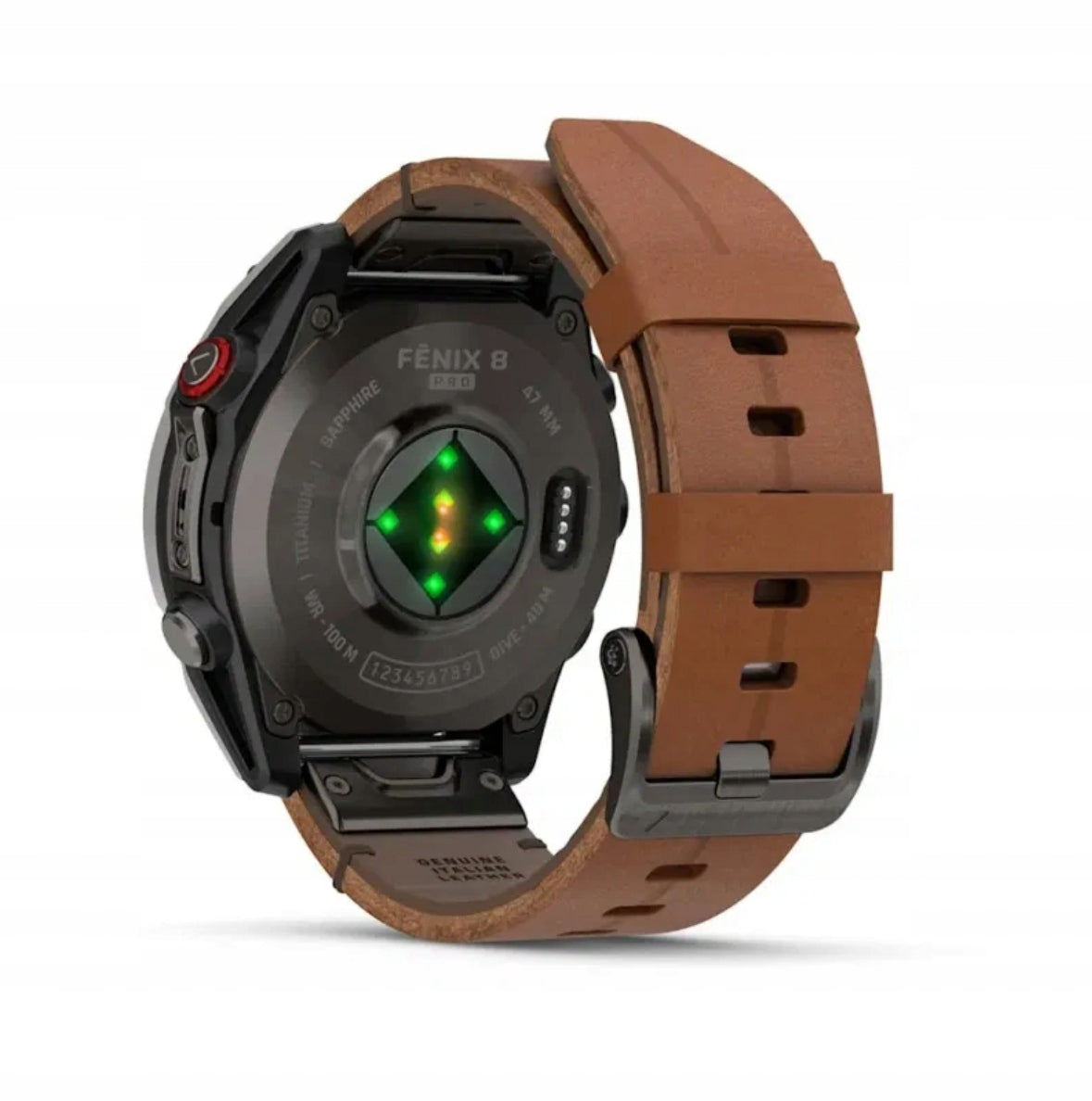 Garmin Fenix 8 Pro 47 mm AMOLED Sapphire Carbon Grey DLC Titanium Manufacturer code 010-03198-40
