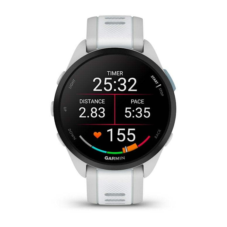 Garmin Forerunner 165 Music AMOLED 43mm Mist Grey Whitestone 010-02863-31 Packaging status original
