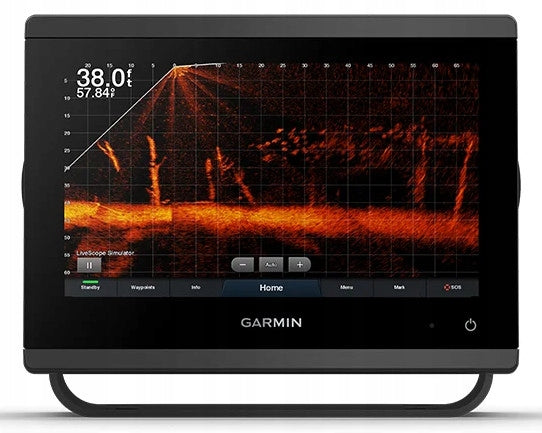 Garmin GPSMAP 923xsv with Panoptix Livescope LVS34 and GLS10 Batteries included no