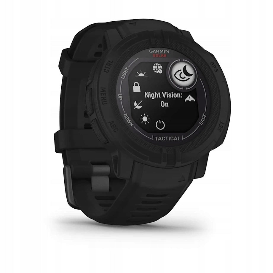 Garmin Instinct 2 Solar, Tactical Edition, Black (45 mm) Brand Garmin