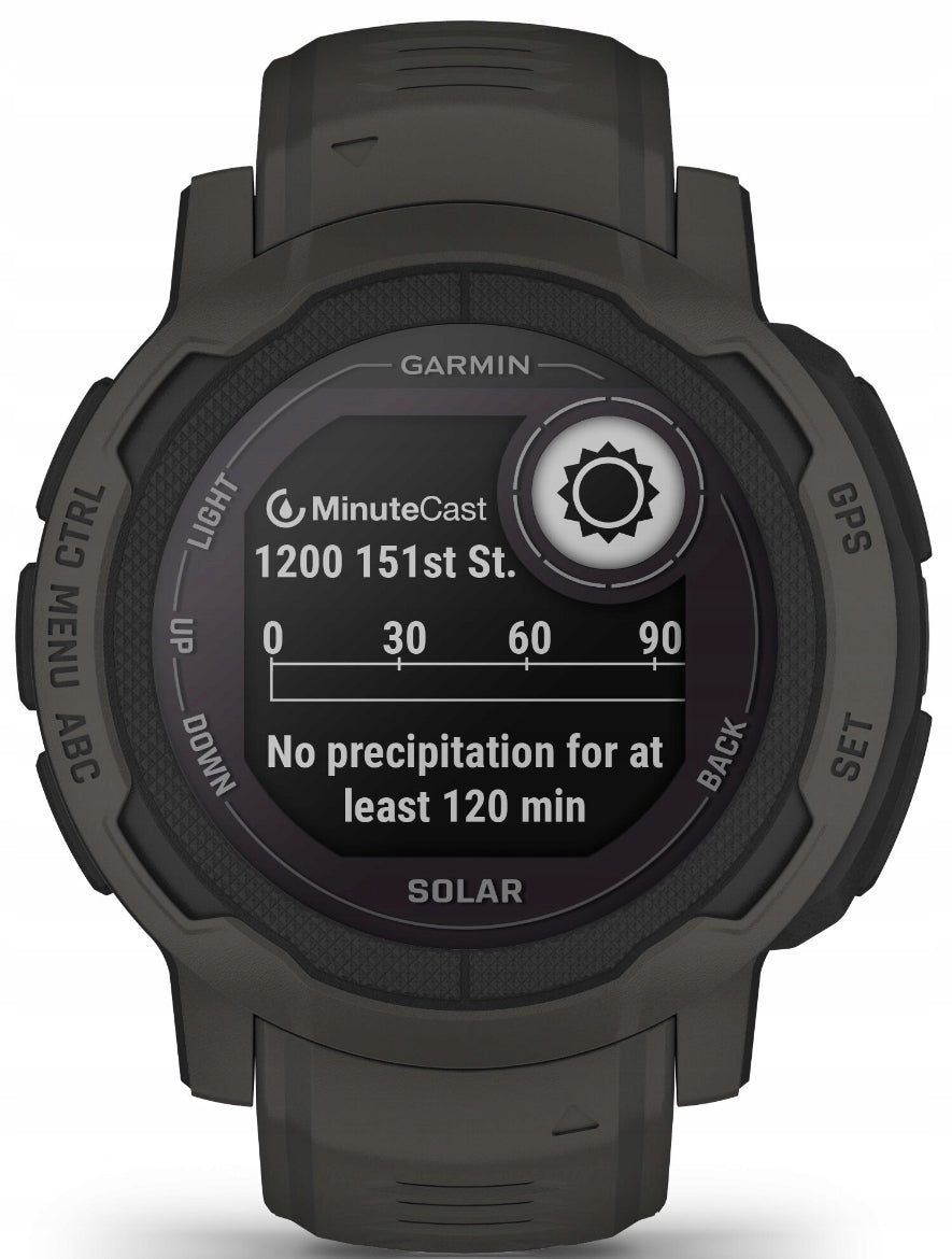 Garmin Instinct 2 Solar grey Smartwatch Packaging status original