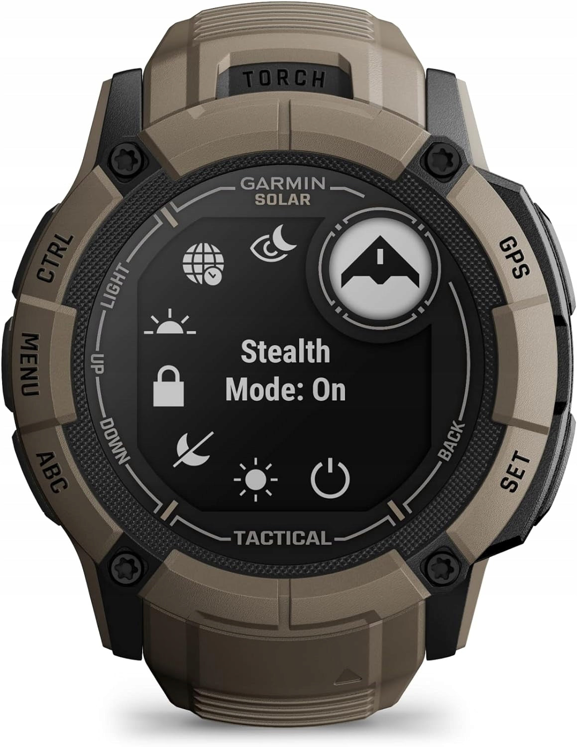Garmin Instinct 2X Solar Tactical Edition 1.1" MIP 50 mm Digital Watch Brand Garmin