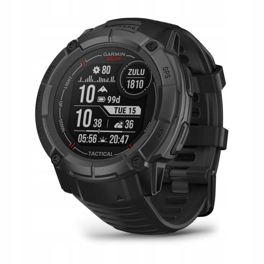 Garmin Instinct 2X Solar Tactical Edition - Black