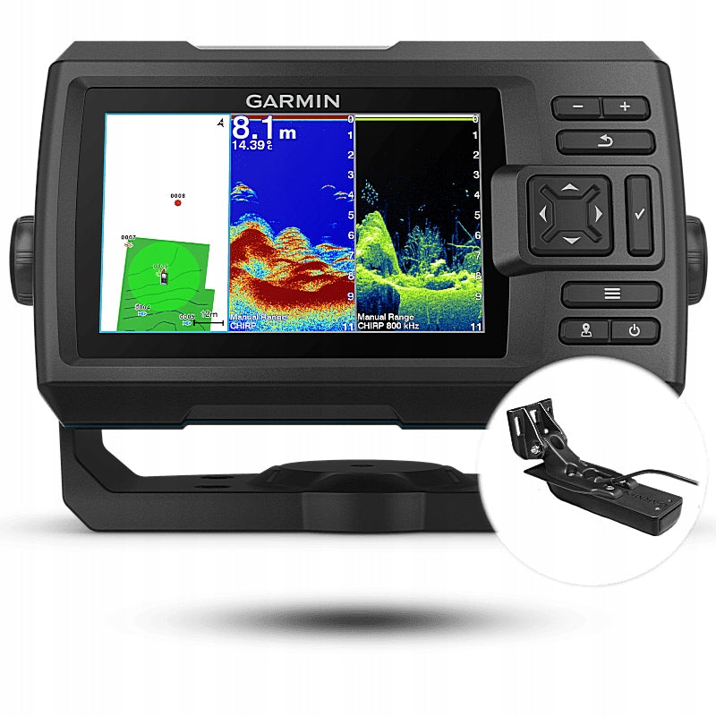 Garmin STRIKER Vivid 5cv Fishing Sounder with GT20-TM Transducer