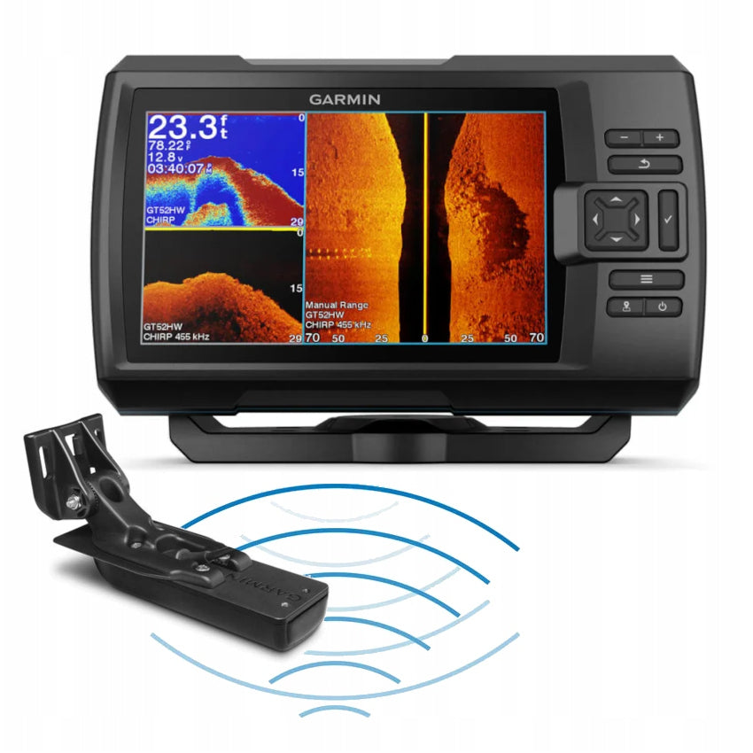 Garmin STRIKER Vivid 7sv sonar with GT52HW-TM transducer - side scan