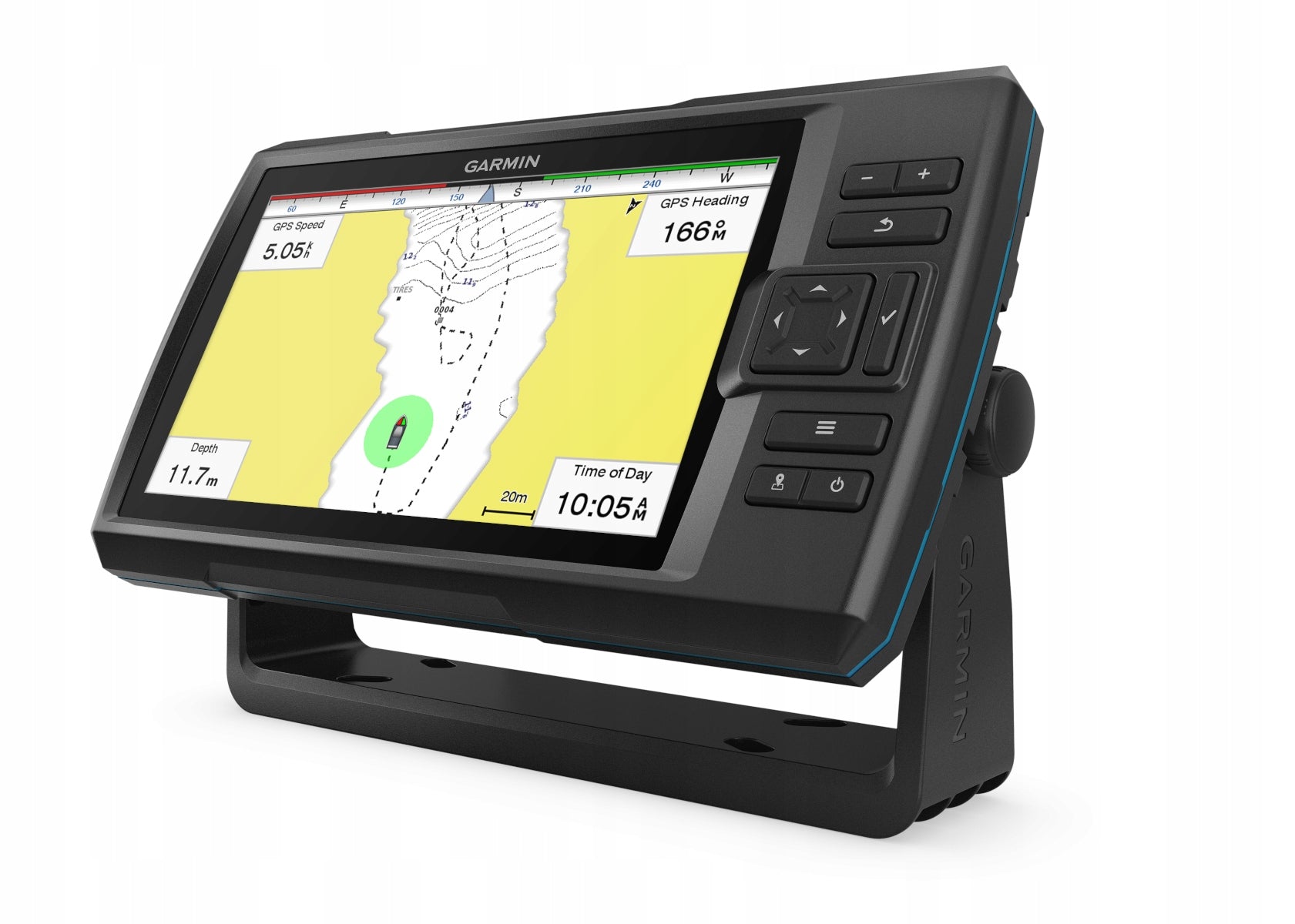 Garmin STRIKER Vivid 9sv + GT52HW-TM SideVü ClearVü transducer Batteries included no