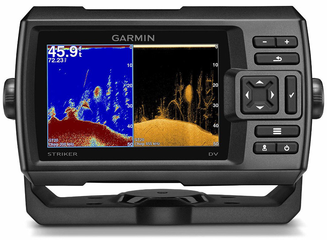 Garmin Striker Vivid 5cv Fishfinder with GT20-TM Transducer Product weight with unit packaging 2 kg