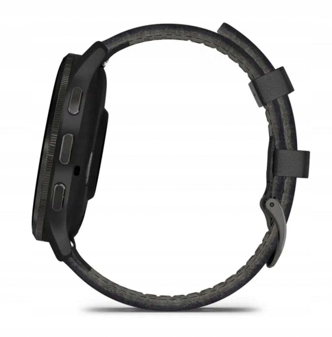 Garmin Venu 3 Slate with black leather strap Manufacturer code 010-02784-52