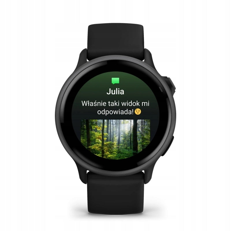 Garmin Vivoactive 6 Sports watch AMOLED 42mm Black Slate Black Manufacturer code 010-02985-00