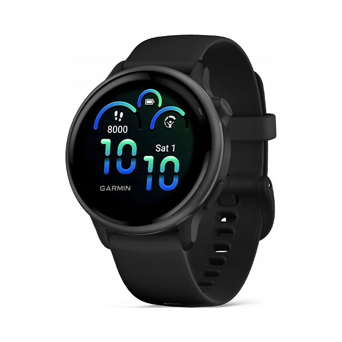 Garmin Vivoactive 6 Sports watch AMOLED 42mm Black Slate Black